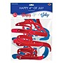 Beistle Happy 4th Of July Foil Streamer, 2/Pack (56430)~#|#~B379EAE2-A3EB-4FD5-987FDAF6AB5A759F_sc7