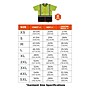 Ergodyne GloWear 8286BK High Visibility Short Sleeve Black Bottom T-Shirt, ANSI Type R Class 2, Lime, 3XL (22167)~#|#~B37C1620-BDB1-48C8-95E8CA1EA0B17481_sc7