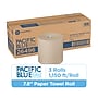 Pacific Blue Ultra 8” High-Capacity Recycled Paper Towel Roll by GP PRO, 1-Ply, Brown, 1150’/Roll, 3 Rolls/Carton (26496)~#|#~B37DFB33-6EFD-4F5D-BCB4E8BF712DC541_sc7