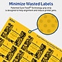 Avery Laser/Inkjet Rectangle Multipurpose Labels, 2" x 2-5/8", Bright Yellow, 1200/Box (94235)~#|#~B380B948-8984-4E70-896CEF64B4E49A8F_sc7