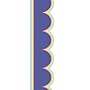 Carson Dellosa Education We Stick Together Scalloped Bulletin Board Borders, 3" x 3', Pop of Purple, 6/Bundle (CD-108519-6)~#|#~B380E51C-D057-4400-88C3D32A82D06EBB_sc7