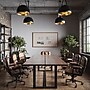U Brands Linen Bulletin Board, Wood Frame, 6' x 4' (4897U00-01)~#|#~B382487F-2AF7-4E12-A08BF332A1BC64B3_sc7