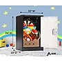 AdirOffice 24"H Single Tier Black/White Storage Locker (ADI629-02-B-W-DL)~#|#~B3853B78-7376-4004-A0DF113F4CBBD9D5_sc7