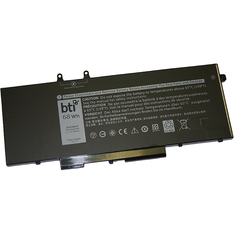 Battery Technology Li-Ion Replacement Battery for Dell Latitude/Precision, 8947mAh (4GVMP-BTI) image 1