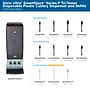 Dixie Ultra SmartStock Series-T Polypropylene Fork Set, Black, 960/Carton (DUSSPF5)~#|#~B389A1B0-1EFC-43DB-887151D421B122B6_sc7