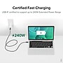 Plugable USB4 EPR 3.3' Cable, 240W, Black (USB4-240W-1M)~#|#~B3931DF5-9E1E-4872-91B4B06CCACCF600_sc7
