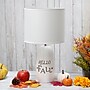 Simple Designs Table Lamp, White  (LT2132-WHT)~#|#~B39504F1-A841-4B9F-98B21D51D1734A25_sc7