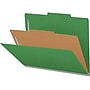 Medical Arts Press Pressboard Classification Folder, 1-Divider, 2" Expansion, Letter Size, Moss Green, 10/Box ~#|#~B39C6846-A277-4F5E-92B8B8888A7AB0F9_sc7