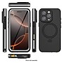 SaharaCase Oasis MagSafe Rugged Case for iPhone 16 Pro Max, Shock Absorbing, Scorpion Black (CP00706)~#|#~B39D9505-1BFC-4CD3-87A88BB0168E0793_sc7