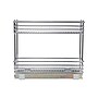 Household Essentials Glidez Steel Organizer, Chrome (HHC20721-1)~#|#~B39EE4F7-85D3-40CC-BF22CC27CF4886A2_sc7