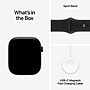Apple Watch Series 12 GPS + Cellular Smartwatch, 46mm, Black Aluminum Case with Sport Band, Medium/Large (MJG94LS/A)~#|#~B3A58D8E-CCC1-4610-AAA731689F8DA78A_sc7