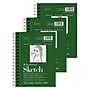 Strathmore 400 Series 5.5" x 8.5" Wire Bound Sketch Pad, 100 Sheets/Pad, 3/Bundle (STTP457506-3)~#|#~B3A61000-8A9B-4FB5-A68949835371AF53_sc7