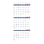 2026-2027 Brownline Classic 12.25" x 27" Three-Month Wall Calendar, White (C171128-27)~#|#~B3AA4652-039F-4465-A979653582DD7765_sc7