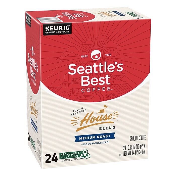 Seattle's Best Coffee House Blend Keurig® K-Cup® Pods, Medium