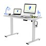 FlexiSpot E2 48''W Electric Adjustable Standing Desk, White (E2W4824W)~#|#~B3B2EF85-BB24-4E44-89EC43AD8BBFA402_sc7