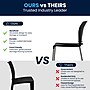 Flash Furniture HERCULES Full Back Stack Chairs W/Sled Base, Black, 20/Pack~#|#~B3B2FD1F-A16E-4176-91701E6114304D04_sc7