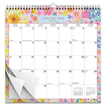 2023 BrownTrout Bonnie Marcus 12" x 12" Monthly Wall Calendar (9781975449698)