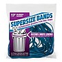 Alliance SuperSize Oversized Rubber Bands, 17" x 1/4", Blue, 12/Pack (08995)~#|#~B3BD2F02-2175-489E-904B519A761DDED0_sc7
