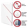 Deflect-O Image Document Holder, 8.5" x 11", Vertical, Wall Mounted, Clear Plastic (DEF68201)~#|#~B3C04A43-B6BC-4DFD-9CB1EE9D9F0F0A28_sc7