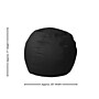 Flash Furniture Dillon Fabric Refillable Bean Bag Chair, Solid Black (DGBEANSMSLDBK)~#|#~B3C53CA6-FD25-4EAE-A737196CC46F29D9_sc7