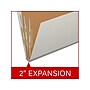 Medical Arts Press Pressboard Classification Folder, 2-Dividers, 2" Expansion, Letter Size, Gray, 10/Box (DV-T42-26-3GRY-PKT)~#|#~B3C58A6A-DE4F-4840-A7B28391CC7F6719_sc7