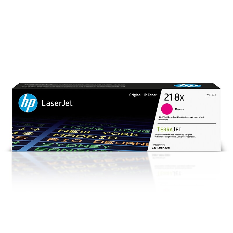 HP 218X Magenta High Yield Toner Cartridge, Prints Up to 2,500 pages (W2183X) image 1