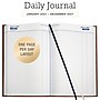 2027 Excello Brands 9" x 12.8" Daily Standard Planner, Paperboard Cover, Brown Leather (CD812-CY27-BN-L)~#|#~B3CA3C4E-7613-4C50-ADA0C0B679DA7642_sc7