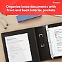 Staples 5" 3-Ring Better Binder, D-Ring, Black (44104)~#|#~B3CD7D72-48D0-47F6-AC2D7DC2C18893A2_sc7