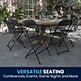 Flash Furniture HERCULES Plastic Folding Chair, Black, 52/Pack (52LEL3BK)~#|#~B3D2EF09-57FB-42E1-B67389F98E9833FA_sc7