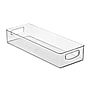 iDESIGN Large Stackable Plastic Storage Bin with Handles, Clear (64430)~#|#~B3D63785-825C-4F24-A59DF45E361F4DB5_sc7