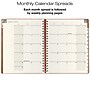 2027 Excello Brands Essential 8.5" x 11" Weekly & Monthly Planner, Poly Cover, Brown (ORY27-ESN811-LT)~#|#~B3DDEEB8-AC34-471D-8C7CF742580893ED_sc7