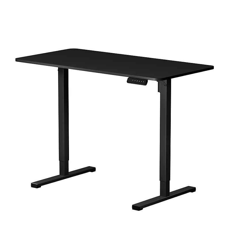 FlexiSpot ET168 48"W Electric Adjustable Standing Desk, Black (4SPL-S09010058) image 1