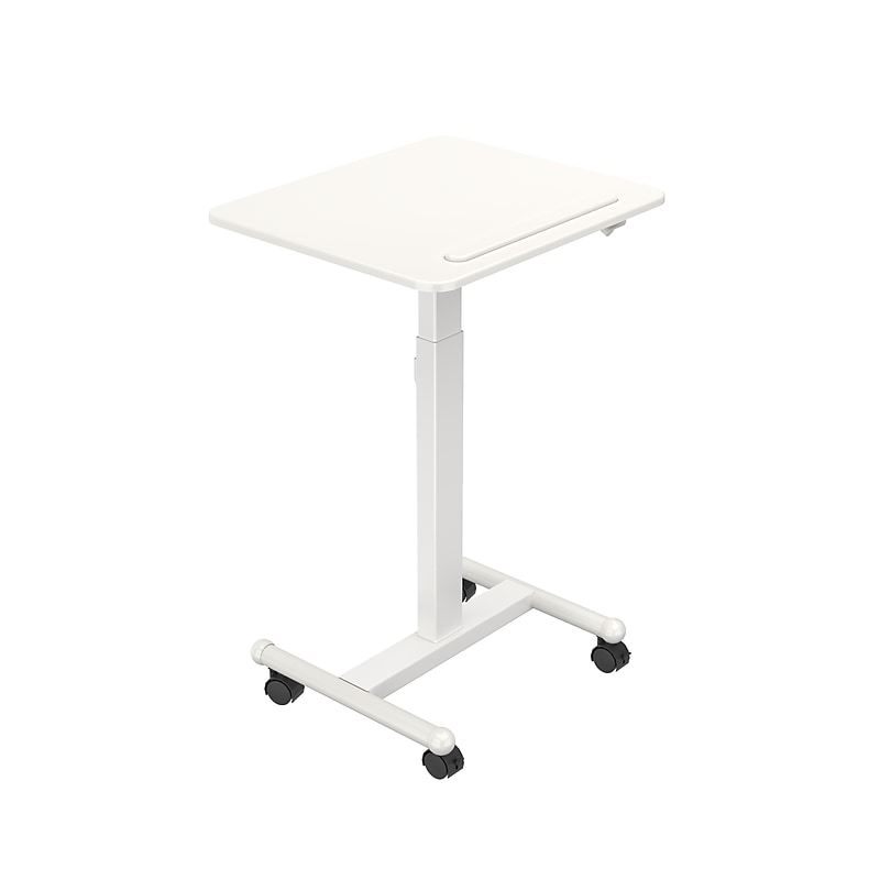 Flexispot Mobile Table Cart, White (MT3W-E) image 1