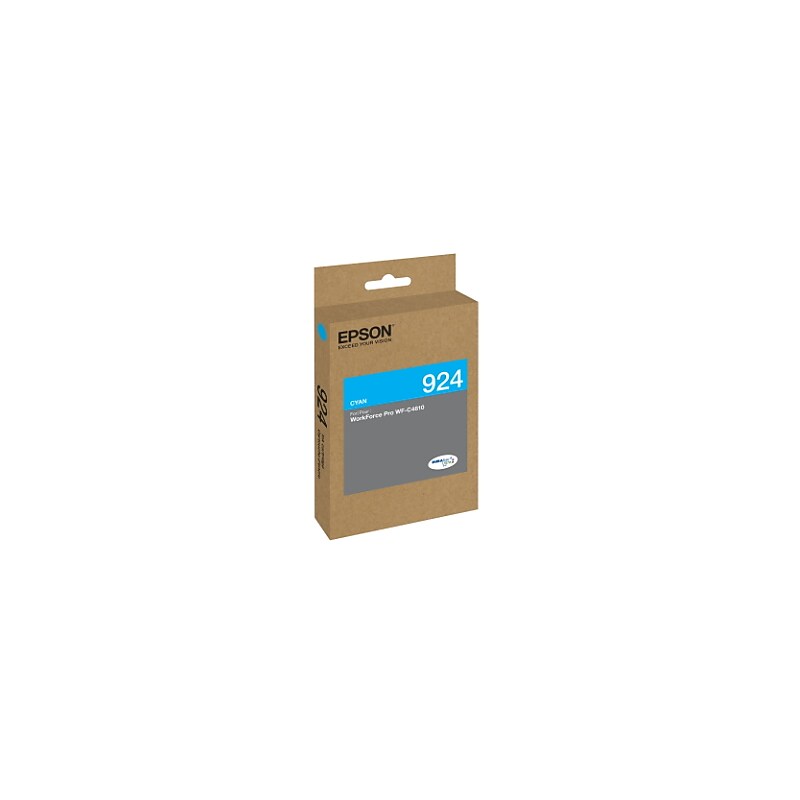 Epson 924 Original Cyan Standard Yield Inkjet Cartridge (T924220) image 1