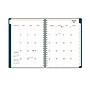 2026 Blue Sky Day Designer Peacock 5.875" x 8.625" Weekly & Monthly Personal Organizer, Plastic Cover, Blue (155641)~#|#~B3E4A976-DCDA-4BEB-BA38E203C32F4C8A_sc7