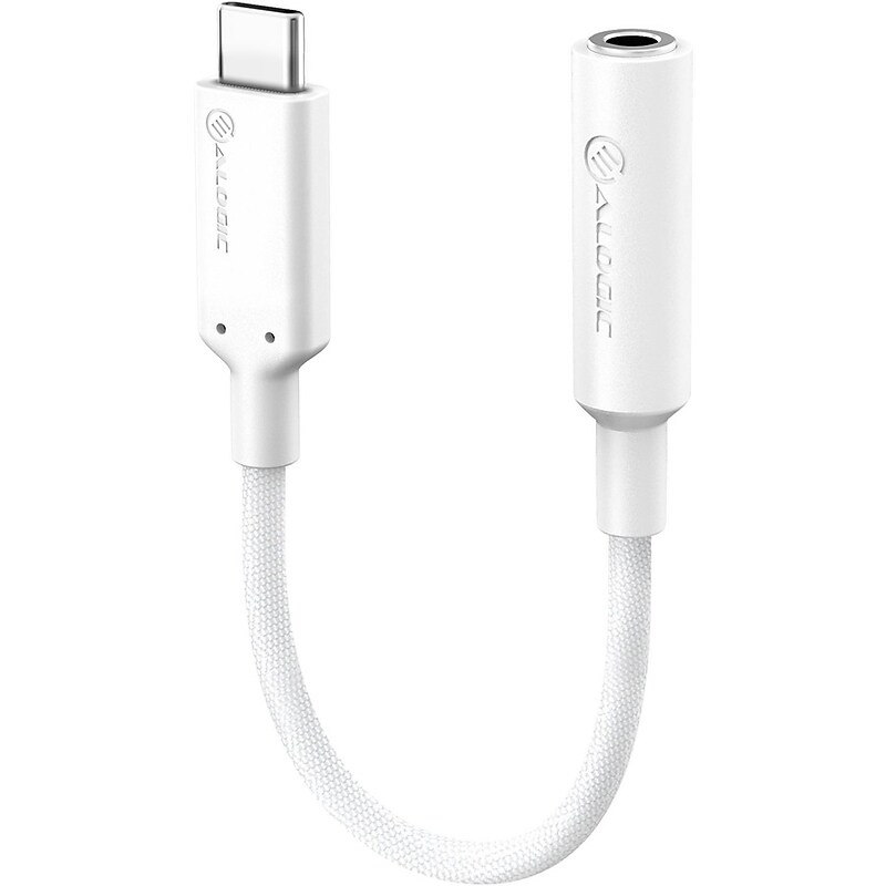 Alogic Elements Pro USB-C to 3.5MM Audio Adapter 10cm (ELPC35A-WH) image 1