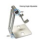Amer Mounts Adjustable Double-Axis Mobile/Tablet Stand, Silver (EZPAD20-01)~#|#~B3E7936C-488C-4A3C-90A0D16AFB333EFB_sc7