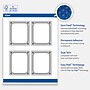Avery Rectangle Multipurpose Labels, 4" x 3-1/3", White, 40/Pack (19479370598)~#|#~B3E9891A-0AF6-45E3-B262EF34E770BEE4_sc7