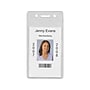 Staples Vertical ID Badge Holders – Clear Plastic Badge Holders for Work & Events, 50-Pack~#|#~E6BC4813-B909-436B-94735BDA6AB3F6DF_sc7