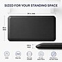 Uncaged Ergonomics Anti-Fatigue Standing Desk Mat, 34" x 20", Black (MAT34)~#|#~B3ECD9BA-B7C4-4F84-AB741FCC2E0016F2_sc7