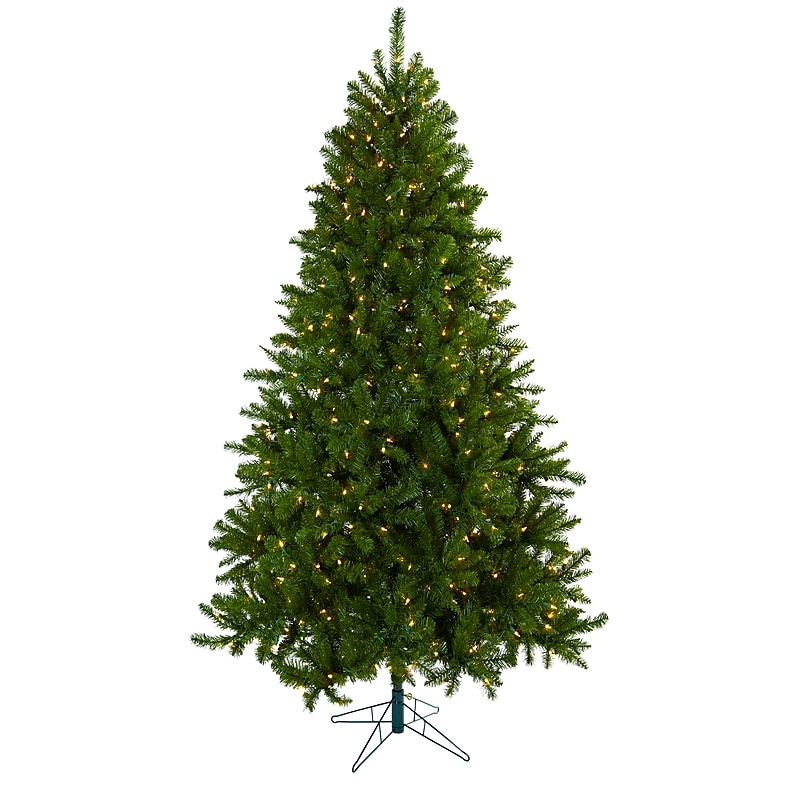 Nearly Natural 5374 Windermere Christmas Tree with Stand image 1
