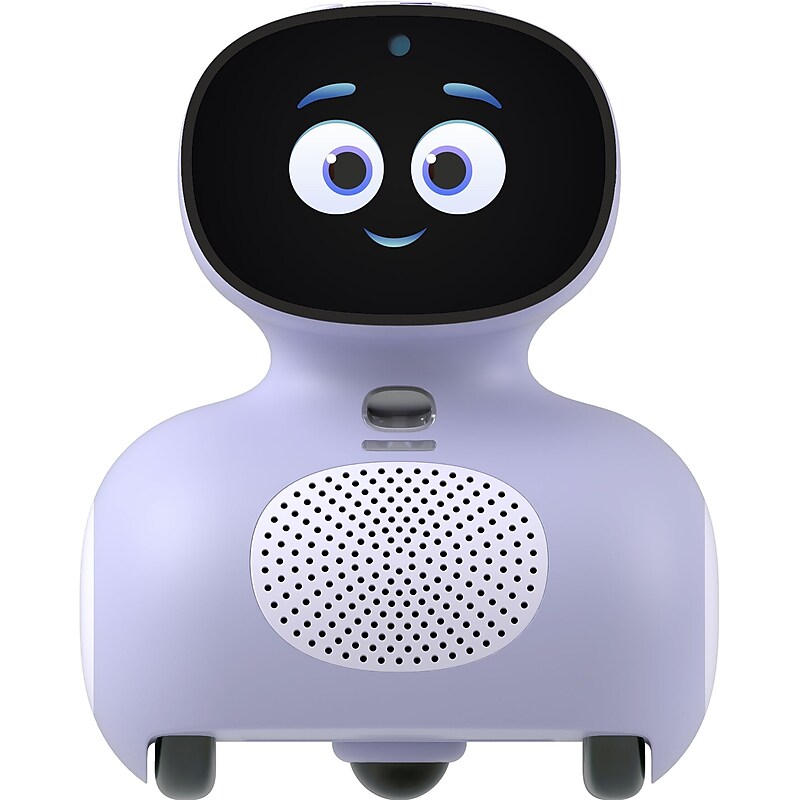 Miko Mini AI-Powered Smart Robot for Kids, Purple (EMK4P) image 1