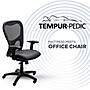 Tempur-Pedic Ergonomic Vinyl Swivel Manager Chair, Black (TP9000-DBLKV)~#|#~B3F24FE4-9CF0-4DE2-92943C303550E5DA_sc7