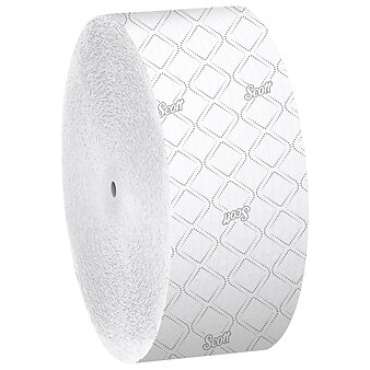 Scott Essential JRT Coreless Toilet Paper, 2-Ply, White, 12 Rolls/Carton (07006)