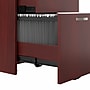 Bush Business Furniture Office in an Hour Cubicle Storage with Cabinet, Paper Tray, & Pencil Holder, Hansen Cherry (WC36490-03K)~#|#~B3F520FB-119D-4D04-A3CA07EE25092B2E_sc7