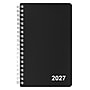 2027 Staples 3.5" x 6.38" Weekly & Monthly Planner, Plastic Cover, Assorted Colors (ST17388-27)~#|#~B3FF037F-ECF4-4843-B5EE54700D437234_sc7