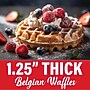 Brentwood 5" Flip Belgian Waffle Maker, Silver/Black (BTWTS231S)~#|#~B3FFB926-7B2E-4F49-9871EB5751039307_sc7