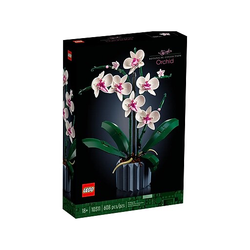 LEGO Icons Botanical Collection Orchid Building Set (10311