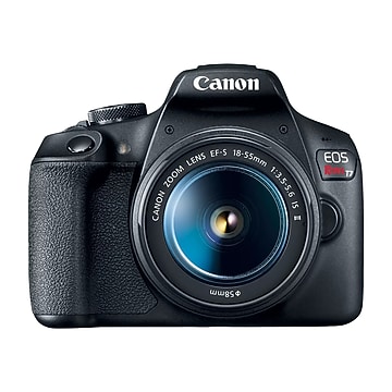 Canon EOS Rebel T7 24.1 Megapixels Digital Camera, 3X Optical Zoom