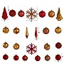Nearly Natural Holiday Shatterproof Red Christmas Tree Ornament Box Set, 52/Set (D1003-RD)~#|#~B407BFB1-5532-4EE0-A5F30CE106A3431F_sc7